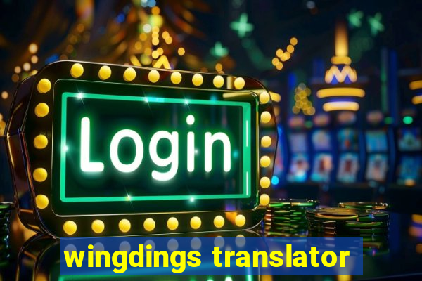 wingdings translator